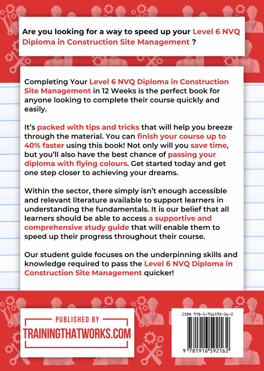 Completing Your Level 6 NVQ Diploma in Construction Site Management