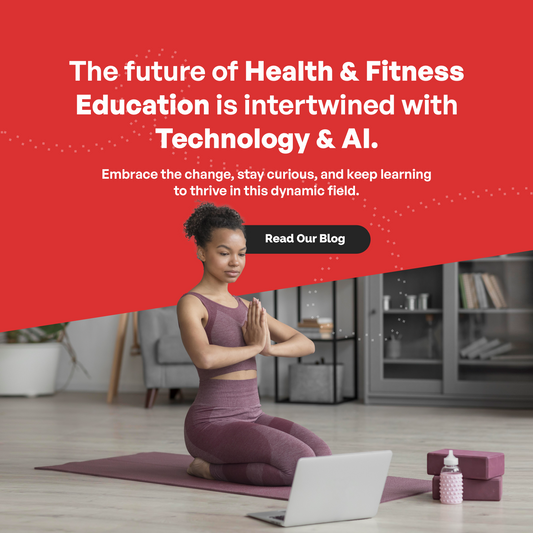 The future of health and fitness education is intertwined with technology and AI. Embrace the change, stay curious, and keep learning to thrive in this dynamic field!