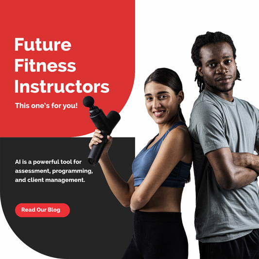 Future fitness instructors, this one’s for you! 🎧 AI is a powerful tool for assessment, programming, and client management. Get educated on AI's role in the industry!