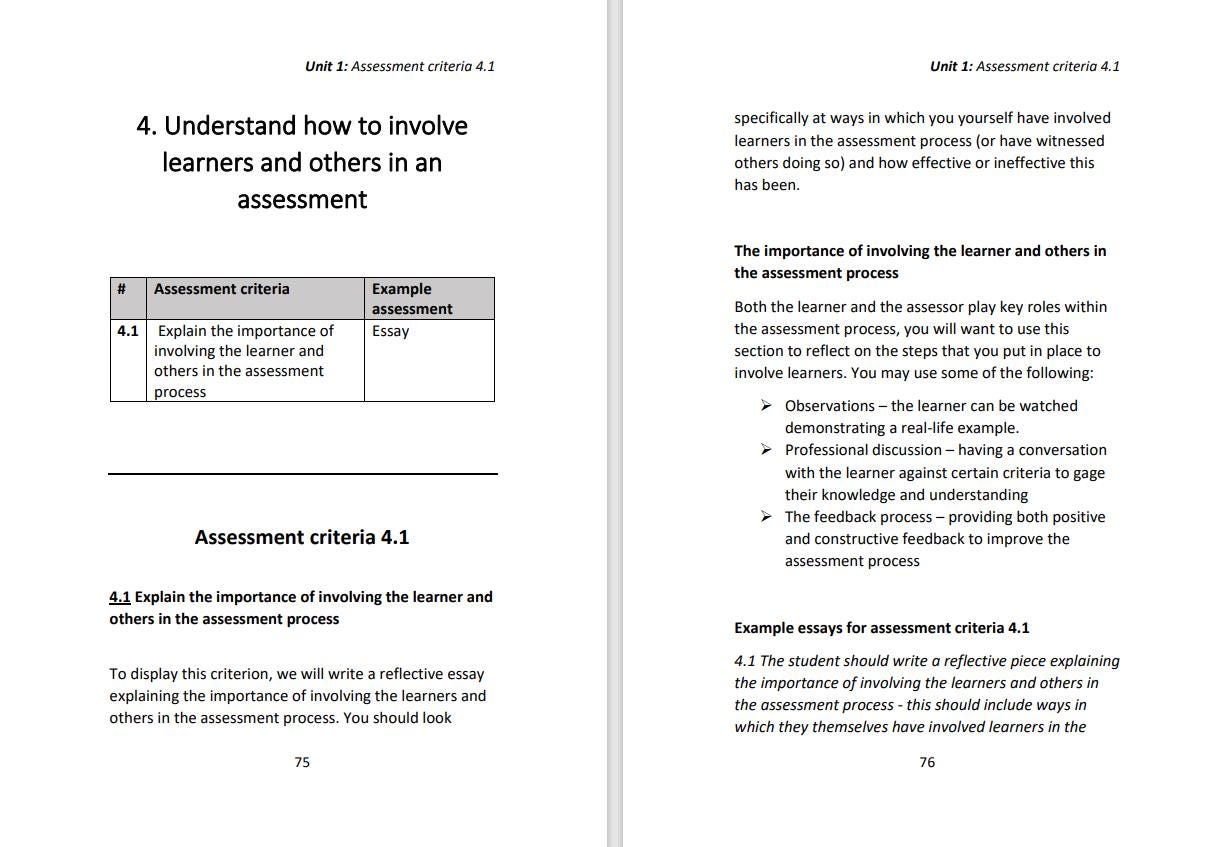 Completing Your Level 3 Certificate in Assessing Vocational Achievement in 4 Weeks