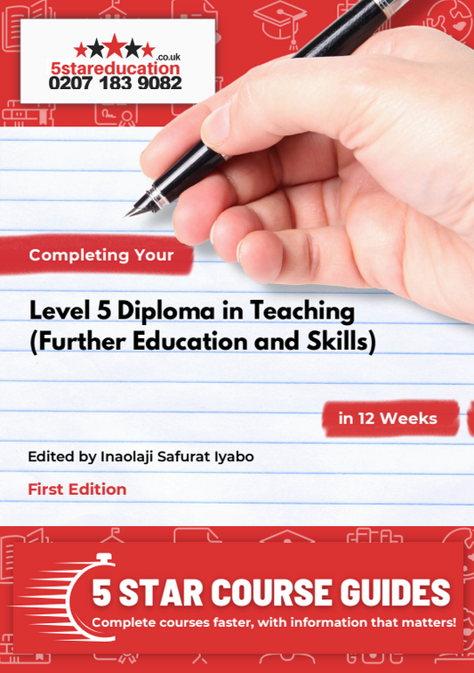 Completing Your Level 5 Diploma in Teaching (Further Education and Skills)