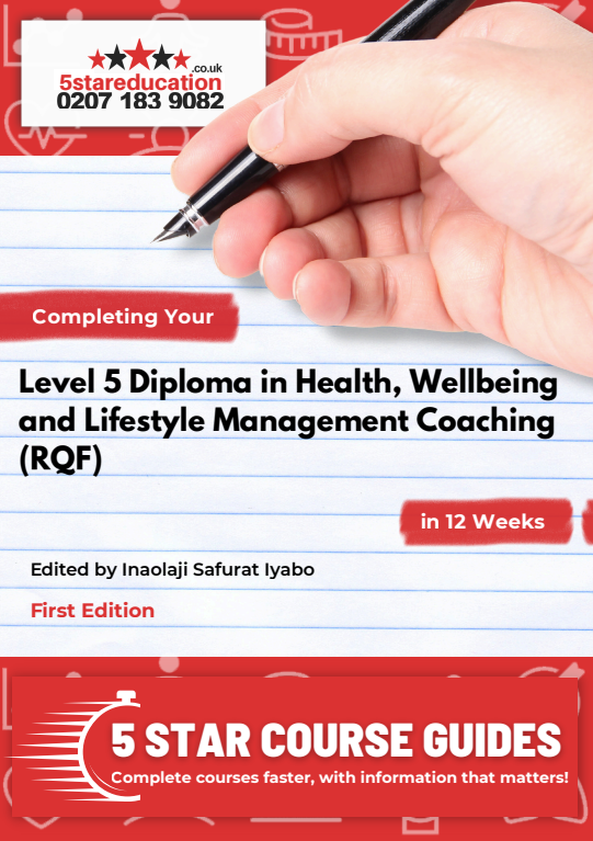Level 5 Diploma in Health, Wellbeing and Lifestyle Management Coaching