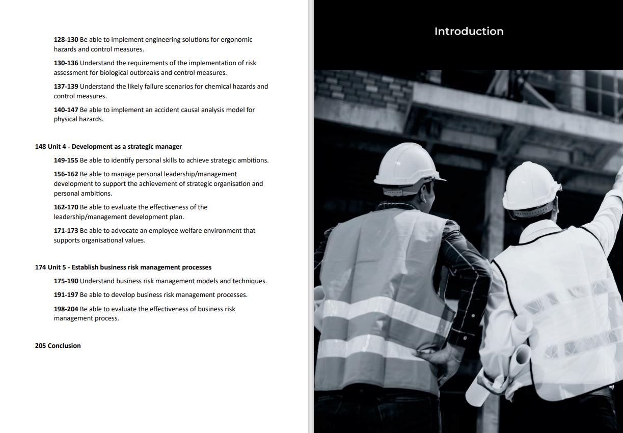 Completing Your Level 7 Diploma in Strategic Health and Safety Leadership and Management in 12 Weeks