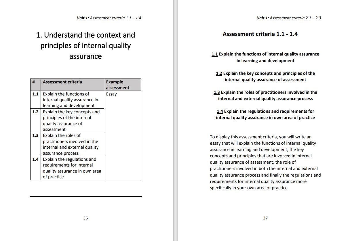 Completing Your Level 4 Award in Internal Quality Assurance in 4 Weeks