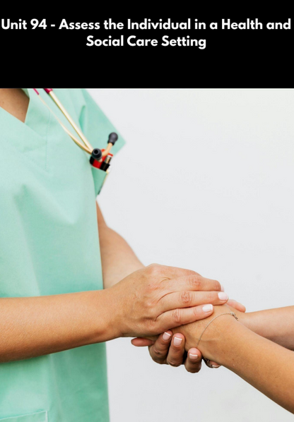 Level 5 Diploma in Leadership for Health and Social Care (England) Pathway F: Adult Non-Residential Management