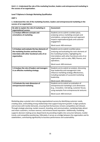 Completing Your Level 7 Diploma in Strategic Marketing