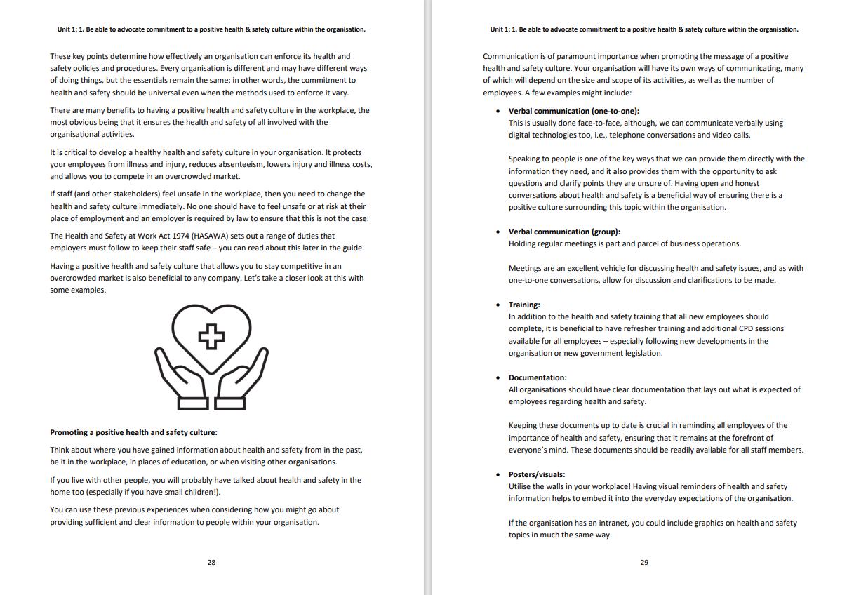 Completing Your Level 6 NVQ Diploma in Occupational Health & Safety Practice in 12 Weeks