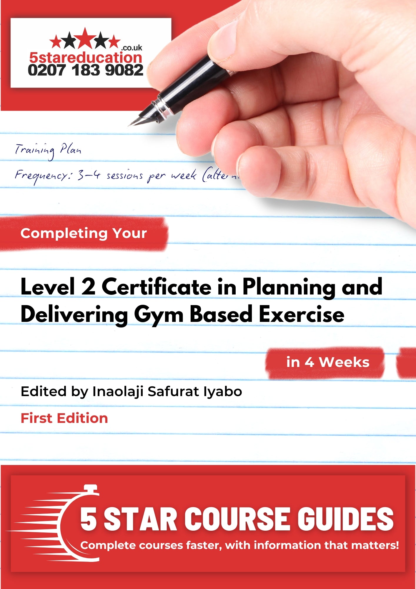 Level 2 Certificate in Planning and Delivering Gym Based Exercise Course Guide