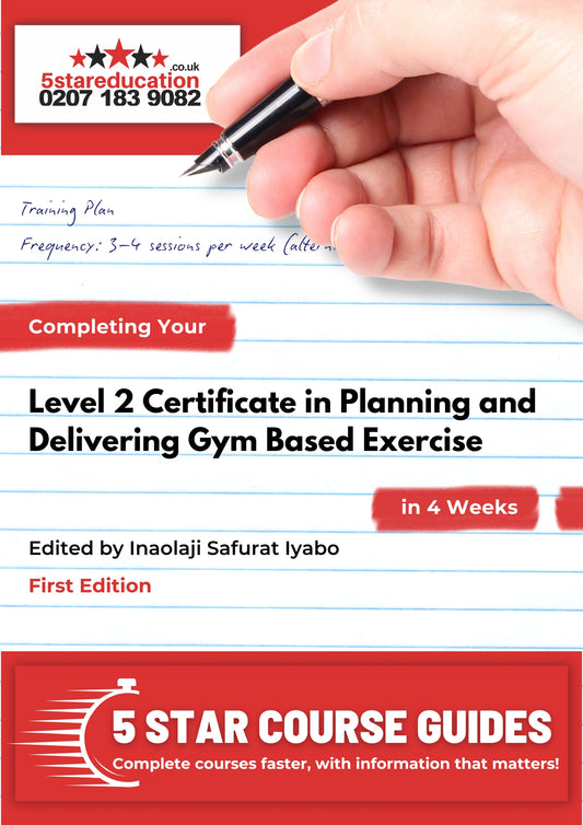Level 2 Certificate in Planning and Delivering Gym Based Exercise Course Guide