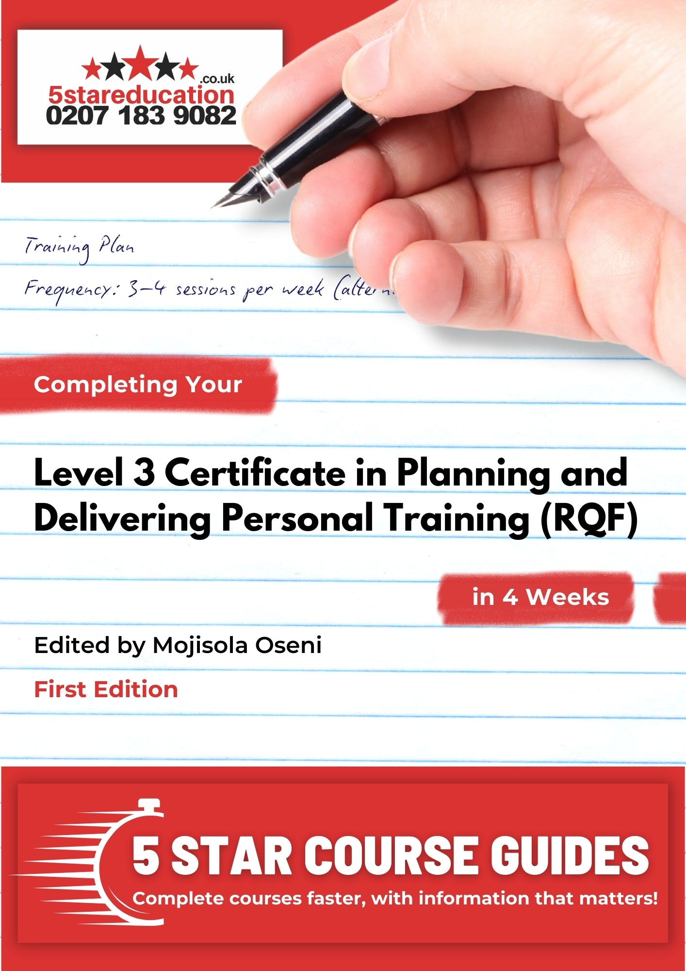 Level 3 Certificate in Planning and Delivering Personal Training e-book