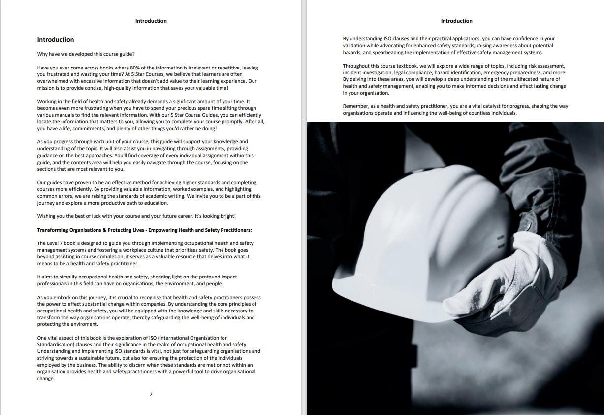 Completing Your Level 7 Diploma in Strategic Health and Safety Leadership and Management in 12 Weeks