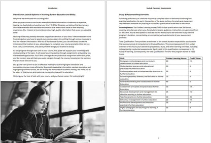 Completing Your Level 5 Diploma in Teaching (Further Education and Skills) Course Guide