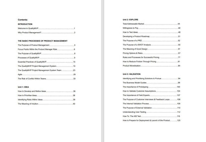 QualityMVP - The Foundation Guide to Product Development