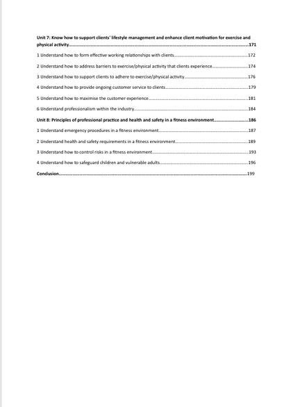 Level 3 Certificate in Planning and Delivering Personal Training e-book