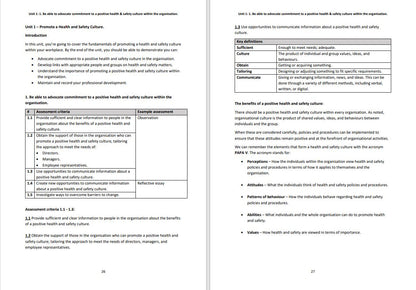 Completing Your Level 6 NVQ Diploma in Occupational Health & Safety Practice in 12 Weeks