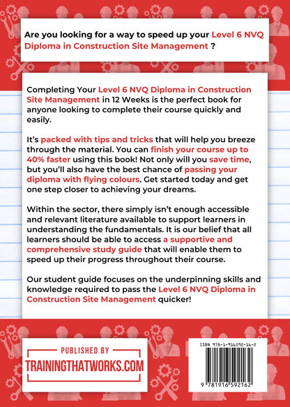 Completing Your Level 6 NVQ  Diploma in Construction Site Management